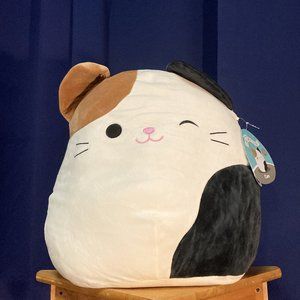 Cam the Cat Rare Squishmallow 16" Kellytoy NWT